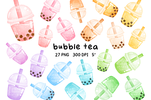 Bubble Tea Clipart