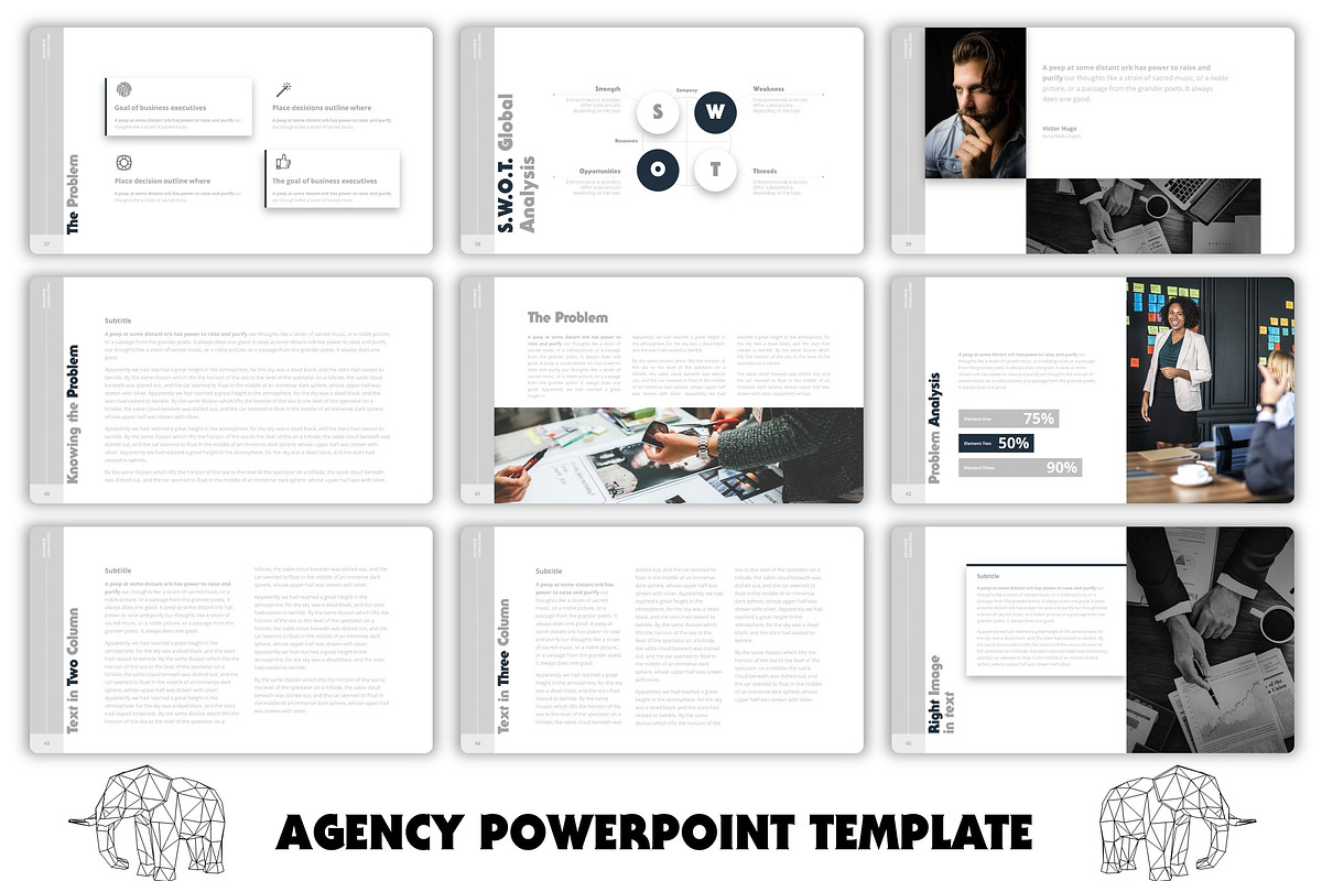 [PPTX] Agency - PowerPoint Template, a Presentation Template by litoondev (Photo 5 of 11)