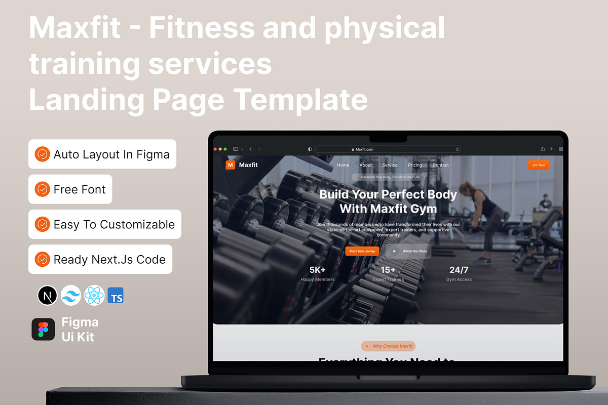 Ui Kit and code Fitness