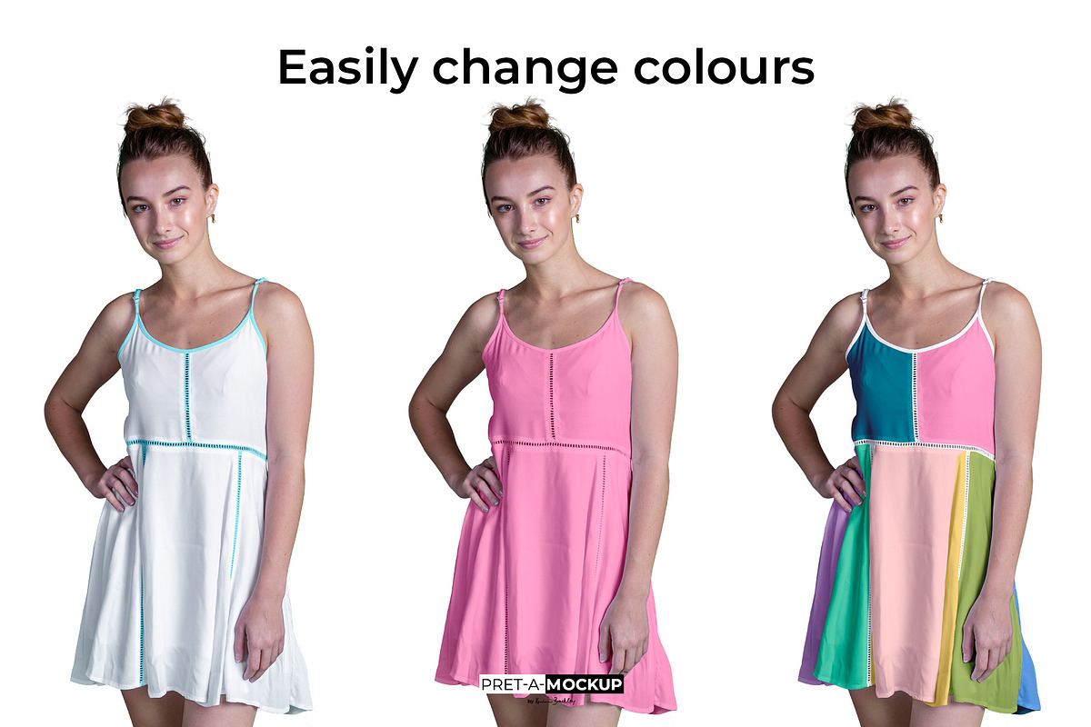 Summer Dress Mockup, a Books & Magazine Mockup by Pret-a-Mockup (Photo 4 of 7)