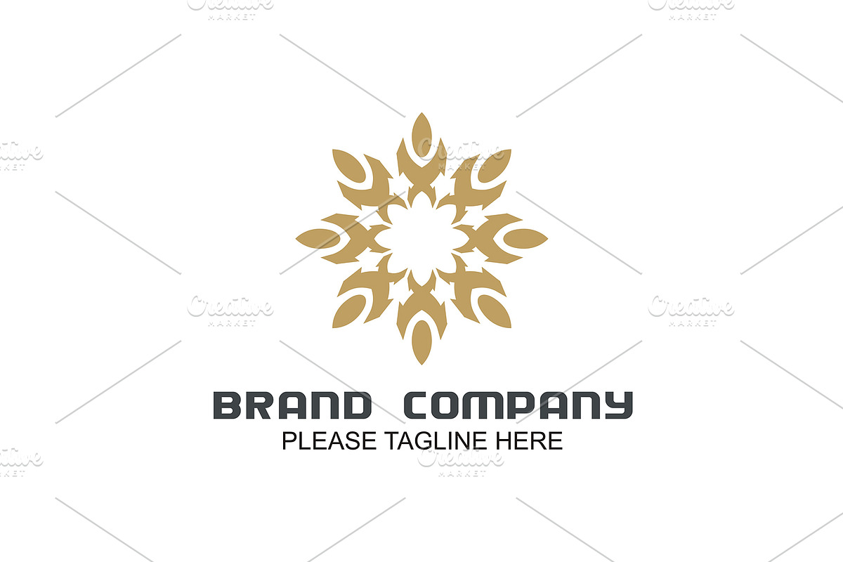 20 Logo Flower Templates Bundle, a Branding & Logo Template by Friendesigns (Photo 7 of 21)