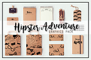 Wildlife Adventure Clipart Set, a Graphic by Ink + Eye (Thumbnail 5 of 5)