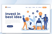 Landing page templates, an Education Illustration by Creative Graphics (Thumbnail 5 of 12)