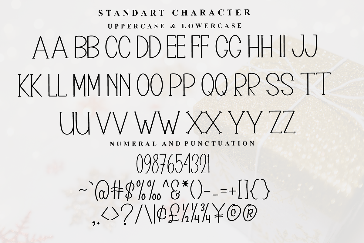 Weekday Christmas, a Serif Font by InermediaSTUDIO (Photo 4 of 7)