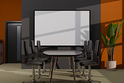 Office Board Mockup, a Product Mockup by Mockupnine (Thumbnail 5 of 7)