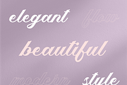 Quismo Script Font, a Script Font by Creative Foundry (Thumbnail 2 of 8)