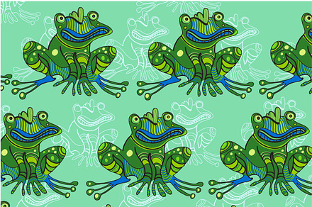 Frog pattern
