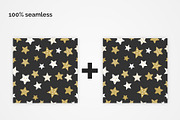 Stars Seamless Patterns, a Pattern Graphic by 3Y_Design (Thumbnail 3 of 6)