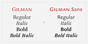 Gilman, a Serif Font by Miller Type Foundry (Thumbnail 5 of 5)