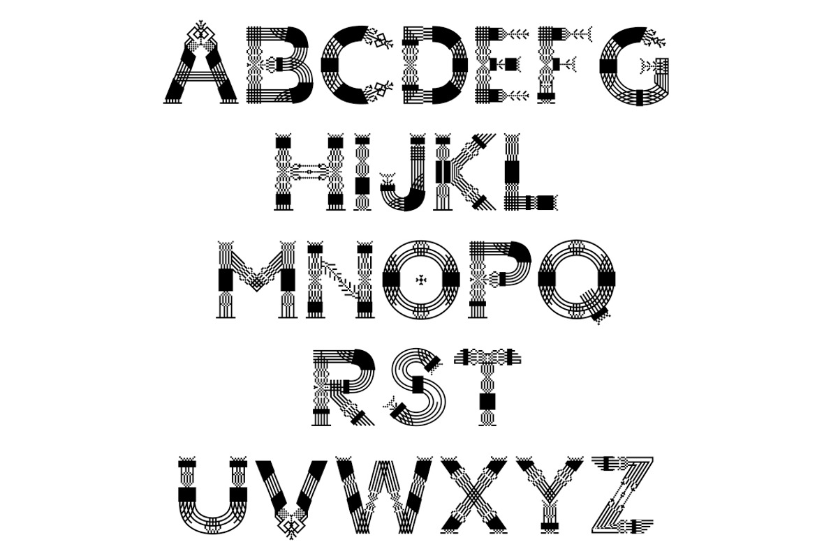 MOLDA font preview 5