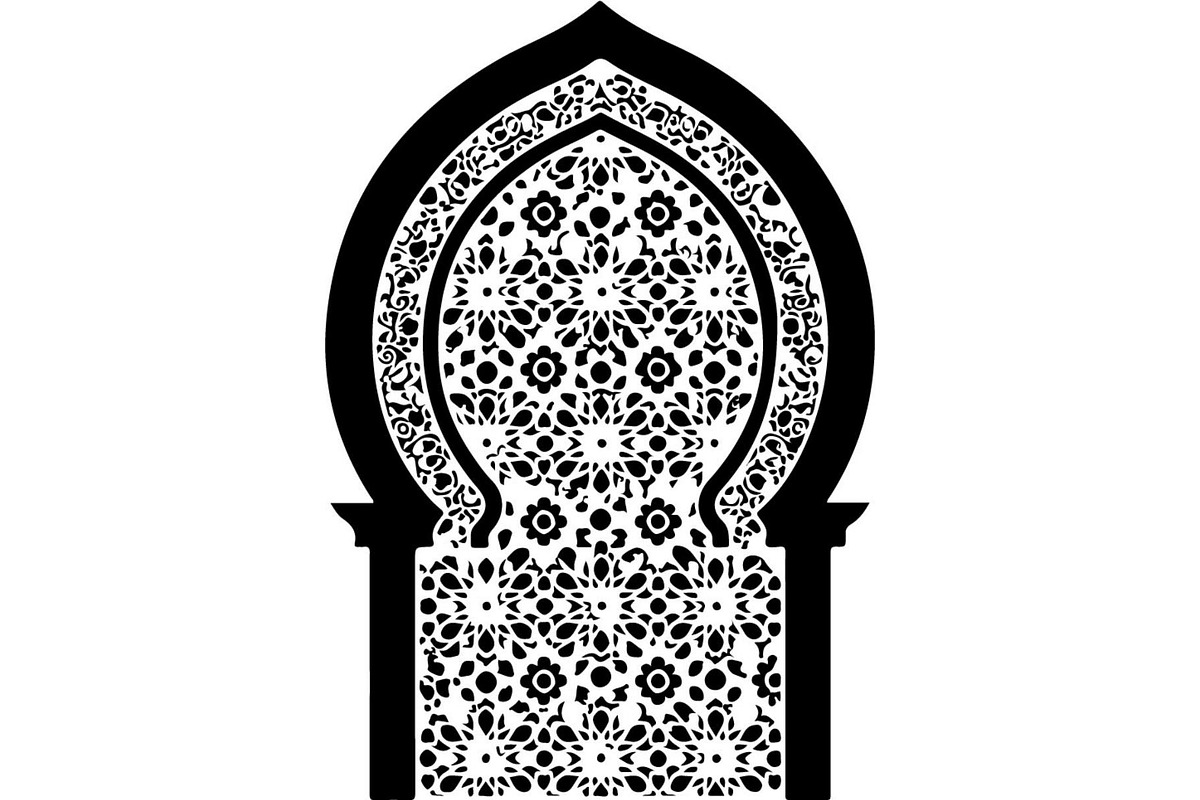 Islamic Arch Ornament Set, an Object Graphic by Creativeshirt (Photo 8 of 18)