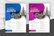 Corporate Business Flyer Design, a Flyer Template by MxVect Stock (Thumbnail 1 of 3)