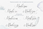 Glorifica Wedding Font, a Script Font by Rad Fonts (Thumbnail 7 of 10)