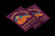 Thanksgiving Celebration Flyer, a Flyer Template by Neermana (Thumbnail 3 of 4)