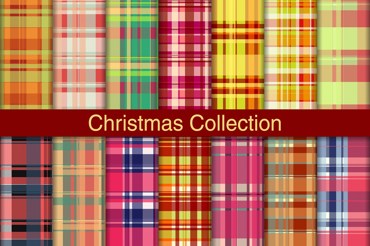 #142 Christmas Collection, a Pattern Graphic by Plaid4You (Photo 1 of 5)