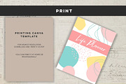 Printable Life Planner Template, a Stationery Template by Design House (Thumbnail 7 of 9)