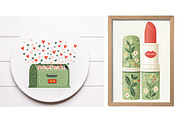 Watercolor Valentine  Clipart, an Illustration by Designworld (Thumbnail 4 of 6)