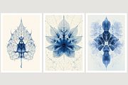 Role Co. Cyanotype Leaf in Symmetry, a Texture Illustration by milatovar (Thumbnail 5 of 21)