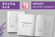Aircraft Mechanic Logbook KDP, a Print Template by bossdesigner (Thumbnail 1 of 3)