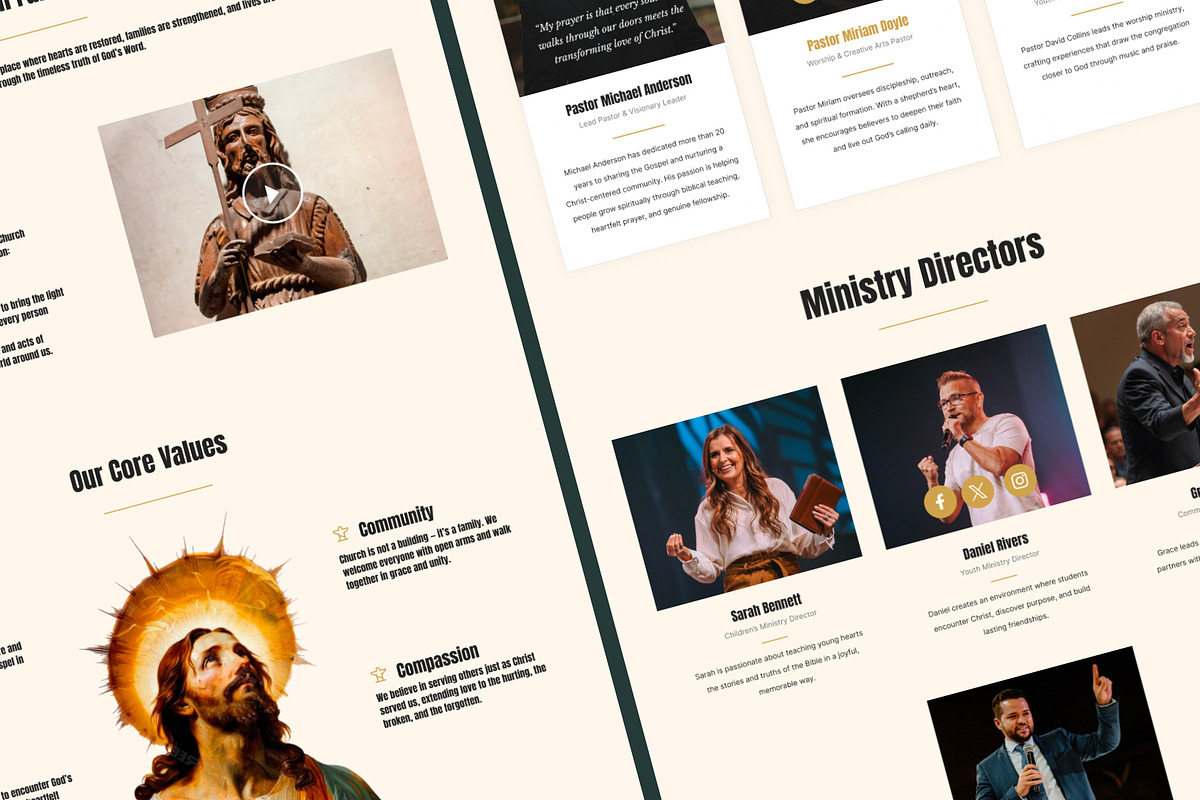 Church, Charity & Religion Theme, a WordPress Template by LA-STUDIO1 (Photo 3 of 3)
