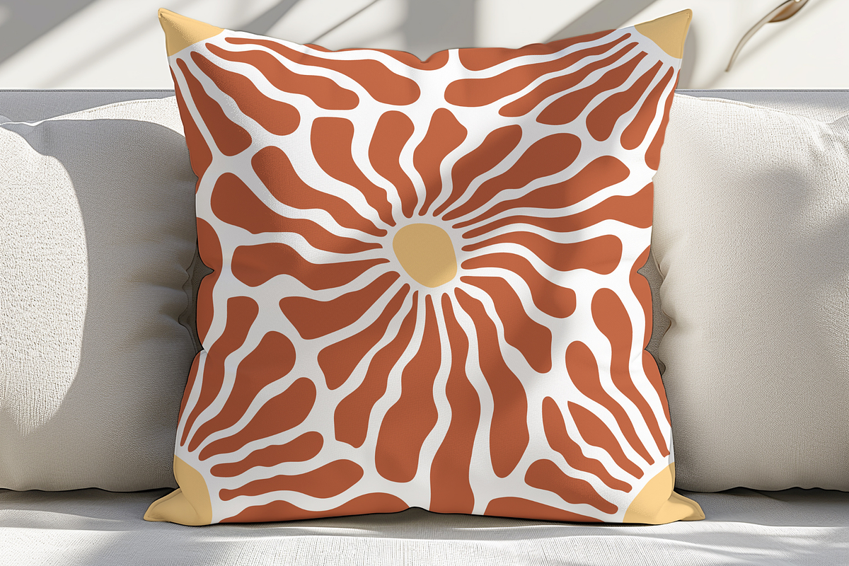 Groovy Earth Tone Flower PNG Set, an Object Graphic by Flourish Spark (Photo 9 of 10)