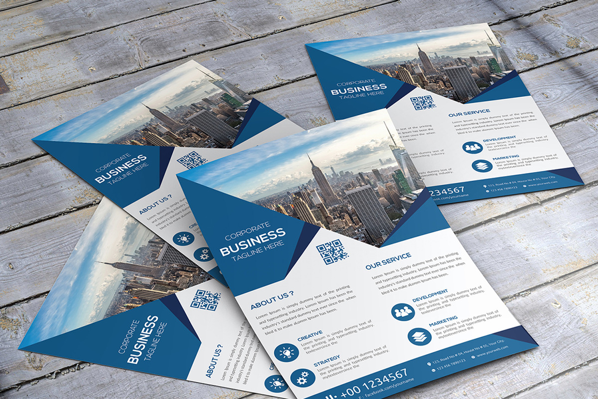 Corporate Flyer, a Flyer Template by themexriver (Photo 2 of 2)