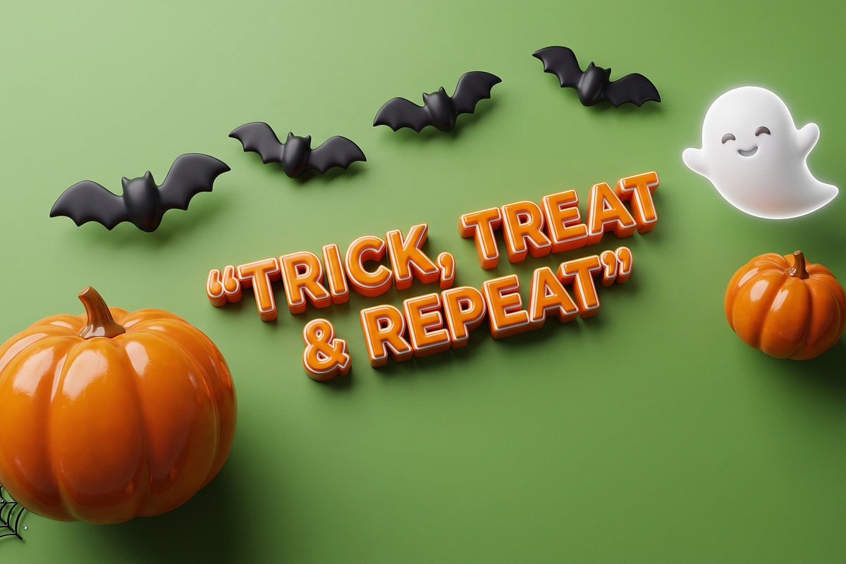 3D Cute Halloween Background, a Holiday Photo by hkmonir (Photo 1 of 11)