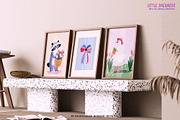 Girls-Nursery Wall Art-Whimsy Prints, a Background Graphic by Essentially Nomadic (Thumbnail 10 of 14)
