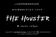 THE HOUSTER - 8 Handwritten Font, a Font by SON OF THIRTEEN (Thumbnail 1 of 5)