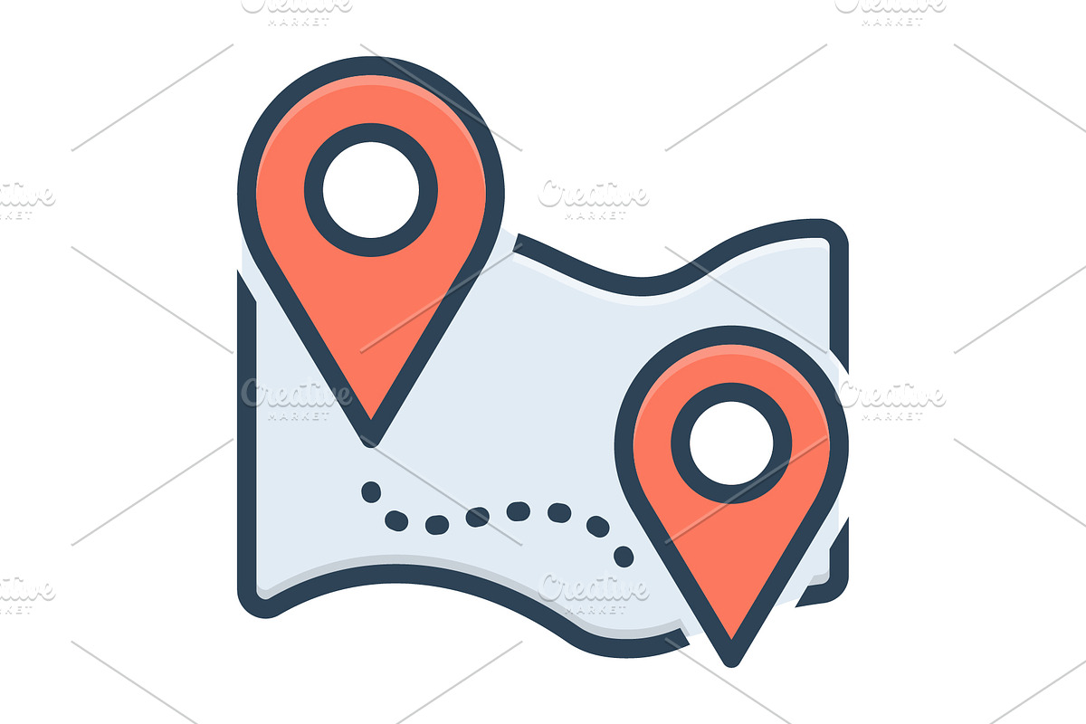 Location pointer icon, an Icon by Creative priyanka