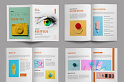 Minimal Portfolio Templates, a Brochure Template by ContestDesign (Thumbnail 2 of 3)