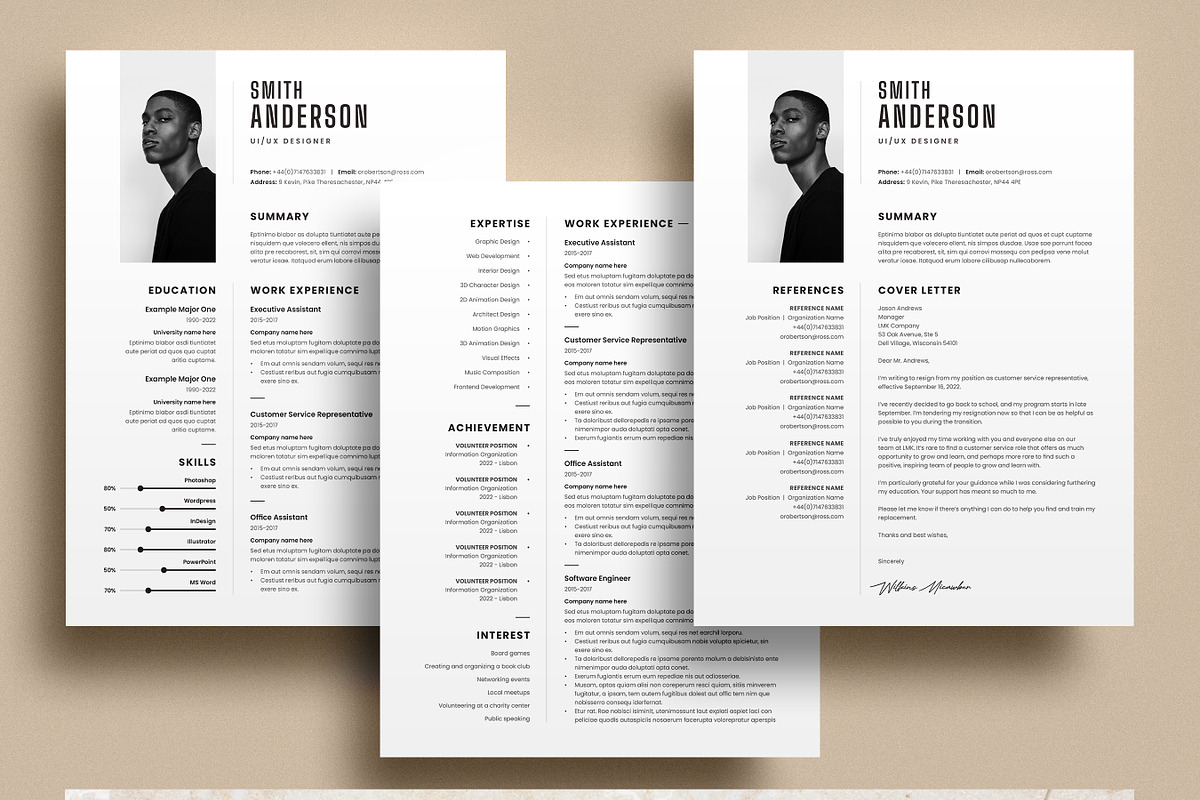 ATS Compatible Resume Template, a Resume Template by Niofix (Photo 3 of 6)