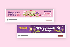 Bloomhara - Youtube Banner, a Social Media Template by Fannan Studio