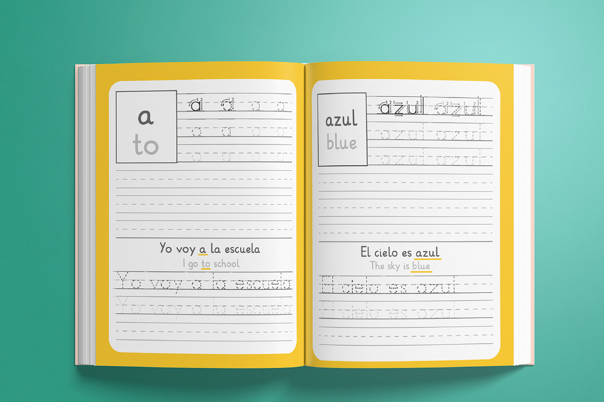 Alphabet Practice Book KDP Interior, a Templates & Theme by MatiArtShop (Photo 2 of 3)