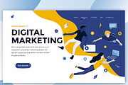 Landing page template on various top, a Food Illustration by Creative Graphics (Thumbnail 12 of 12)