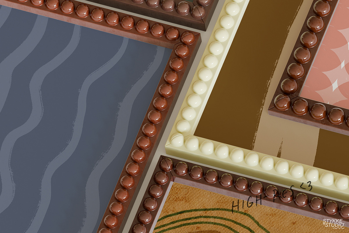 BOBBIN FRAME |  gallery frame mockup, a Household Mockup by Stykke Studio (Photo 3 of 7)