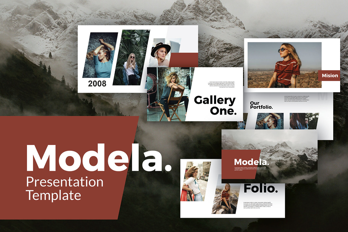 Modela Powerpoint Template, a Presentation Template by Spesifikstd