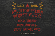 Black Poser Blackletter Typeface, a Blackletter Font by alit design (Thumbnail 4 of 17)