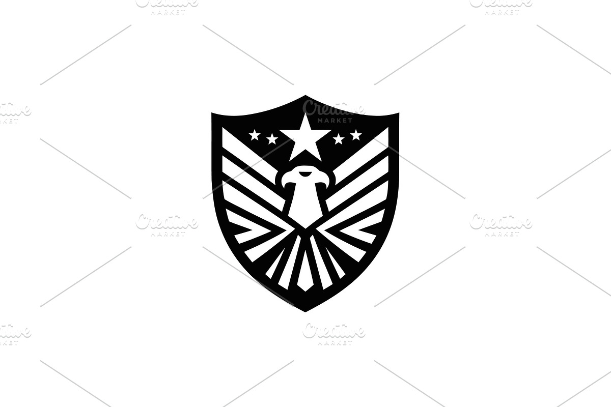 Eagle Badge Logo Pack, a Branding & Logo Template by Vectorium Studio (Photo 10 of 21)