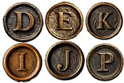 Stamp Letter Clipart Bundle, an Illustration by Designworld (Thumbnail 2 of 7)