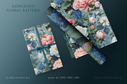 Gorgeous Peonies Floral Pattern 2, a Pattern Graphic by Olya Creative (Thumbnail 4 of 7)