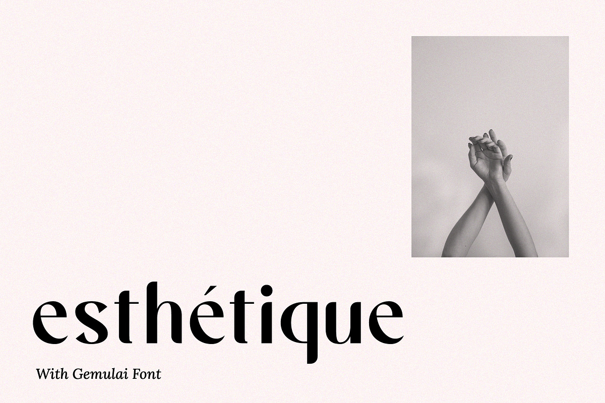 Gemulai - Modern Sans Serif Font, a Sans Serif Font by Prioritype Co (Photo 8 of 10)