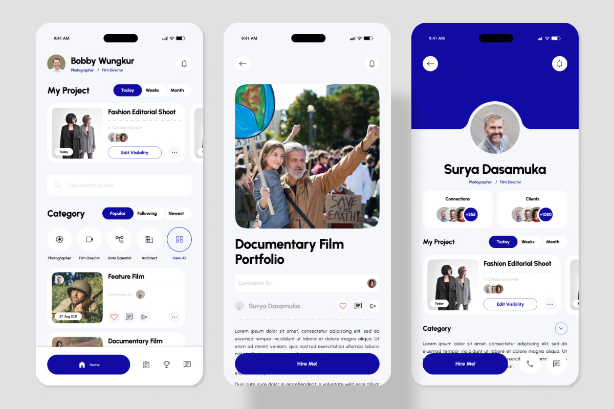 Rotary - Creative Mobile App, an App Template by productype1 (Photo 5 of 5)