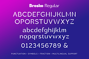 Brosko, a Sans Serif Font by Larin Type Co. (Thumbnail 10 of 10)