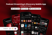 Echo – Modern Podcast Streaming App, an App Template by productype1 (Thumbnail 1 of 5)