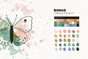 Splatter & Speckle Procreate Brushes, a Brush Add-On by Faber Co. (Thumbnail 4 of 6)
