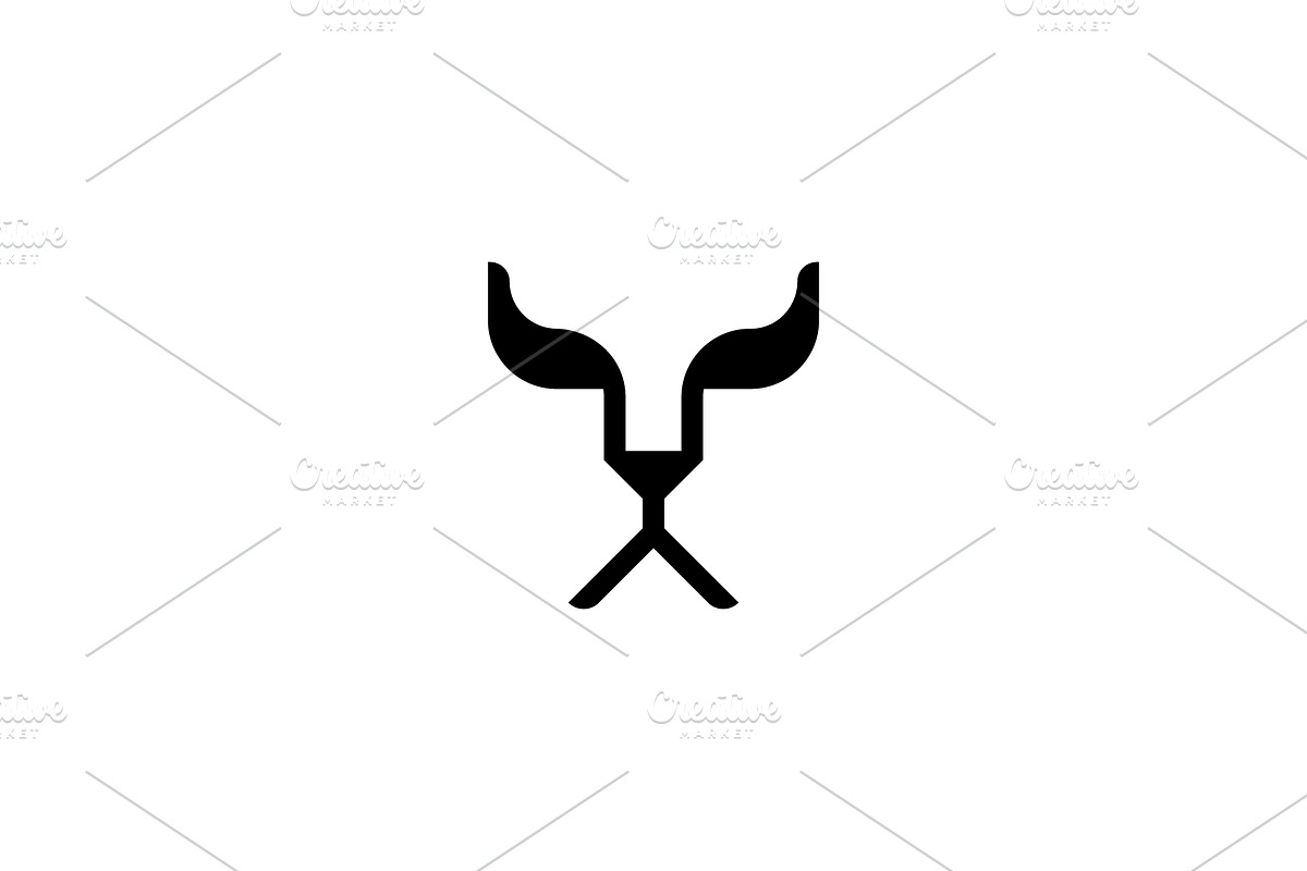 Lion Face Logo, a Branding & Logo Template by kurostd