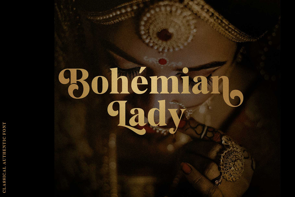 Classical Authentic Font preview 7