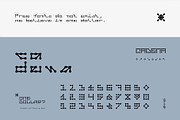 CADENA [FONT] O$F, a Sans Serif Font by ZIEBA (Thumbnail 2 of 7)