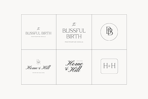 Minimal Logo Kit Templates Vol.3